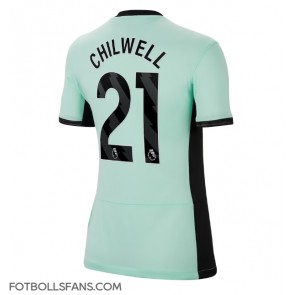 Chelsea Ben Chilwell #21 Replika Tredje Tröja Damer 2023-24 Kortärmad